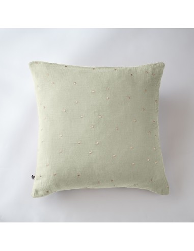 Taie d'oreiller Pois Doré Déco "Gaïa...