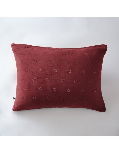 Taie d'oreiller Brodée Déco "Gaïa...