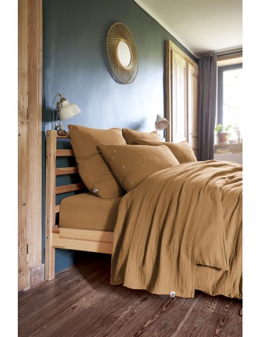 Drap plat "Gaïa" 270 x 300 cm Gaze de...