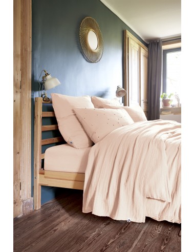 Drap plat "Gaïa" 270 x 300 cm Gaze de...