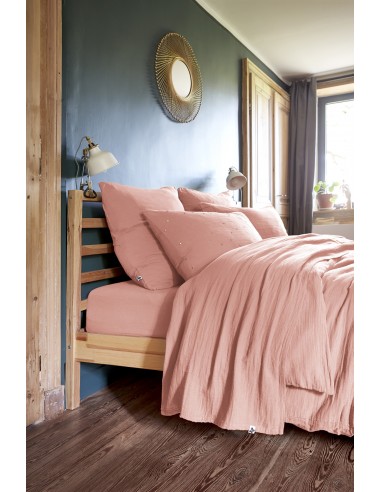 Drap plat "Gaïa" 270 x 300 cm Gaze de...