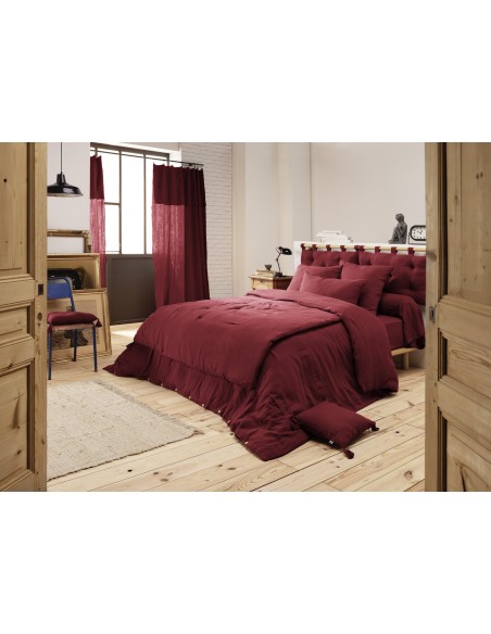 Drap plat "Gaïa" 270 x 300 cm Gaze de Coton l'Effet Papillon