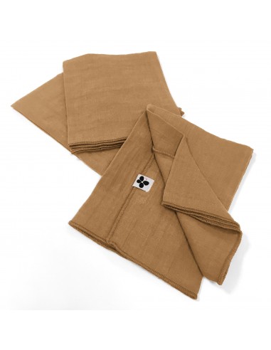 Lot de 3 serviettes de table "Gaïa"...