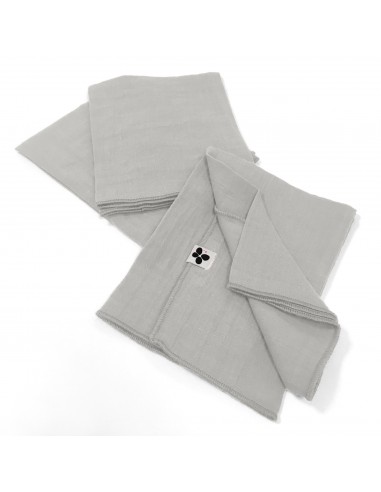 Lot de 3 serviettes de table "Gaïa"...