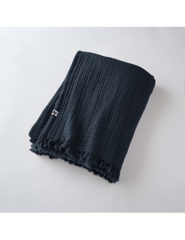 Plaid à franges "Gaïa" 130 x 160 cm...