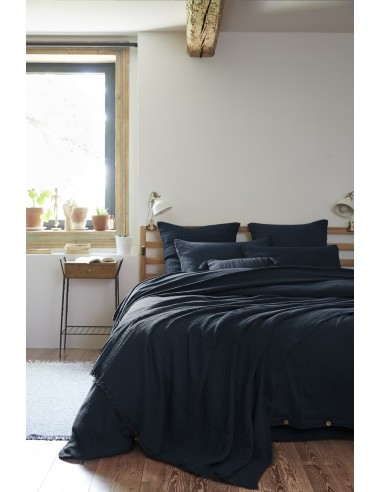 Plaid à franges "Gaïa" 180 x 220 cm...