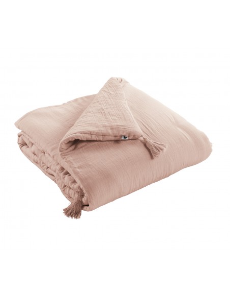 Bout de lit "Gaïa" 90 x 200 cm Gaze de Coton l'Effet Papillon