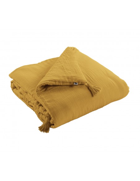 Edredon "Gaïa" 150 x 150 cm Gaze de Coton l'Effet Papillon