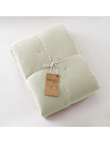 Edredon "Gaïa" 180 x 240 cm Gaze de Coton l'Effet Papillon