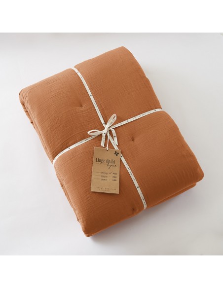 Edredon "Gaïa" 180 x 240 cm Gaze de Coton l'Effet Papillon