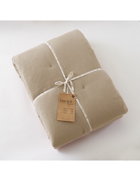 Edredon "Gaïa" 180 x 240 cm Gaze de Coton l'Effet Papillon