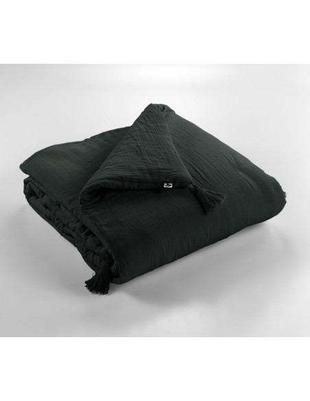 Edredon "Gaïa" 150 x 150 cm Gaze de Coton l'Effet Papillon