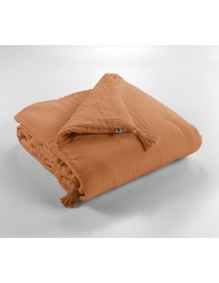 Bout de lit "Gaïa" 90 x 200 cm Gaze de Coton l'Effet Papillon