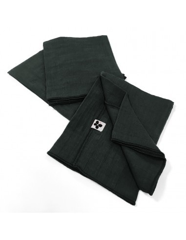 Lot de 3 serviettes de table "Gaïa"...