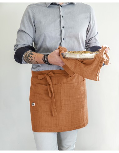 Tablier de Chef "Gaïa" 45 x 80 cm...
