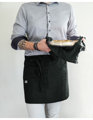 Tablier de Chef "Gaïa" 45 x 80 cm...