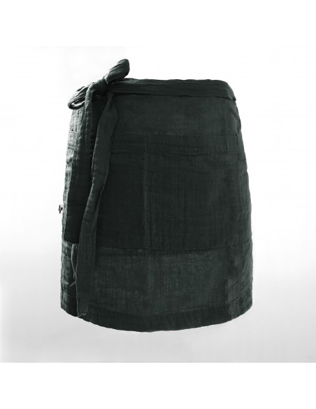 Tablier de Chef "Gaïa" 45 x 80 cm "Gaze de Coton" l'Effet Papillon