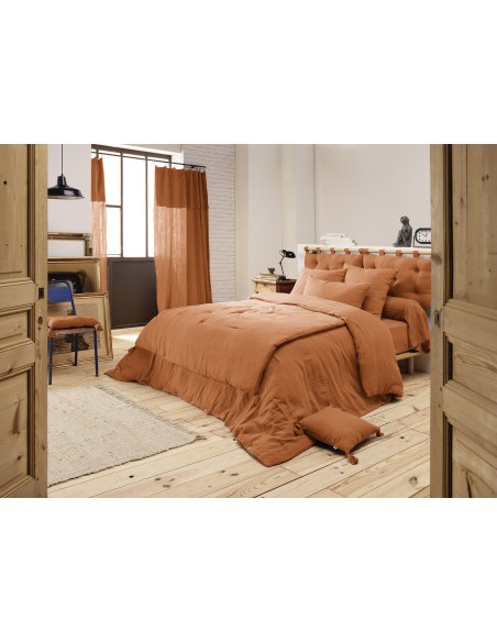 Housse de couette "Gaïa" 240 x 220 Gaze de Coton l'Effet Papillon