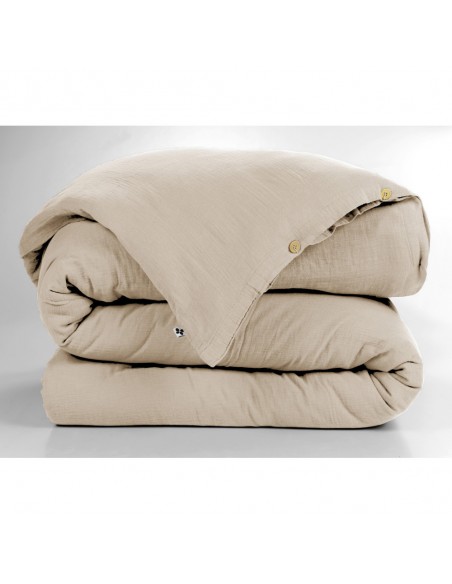 Housse de couette "Gaïa" 200 x 200 Gaze de Coton l'Effet Papillon