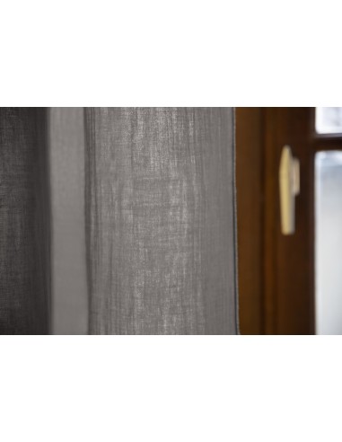 Rideau ajustable + 8 anneaux pince...