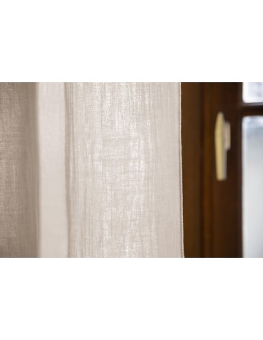 Rideau ajustable + 8 anneaux pince...