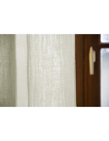 Rideau ajustable + 8 anneaux pince...