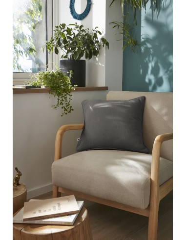 Coussin déhoussable avec passepoil...