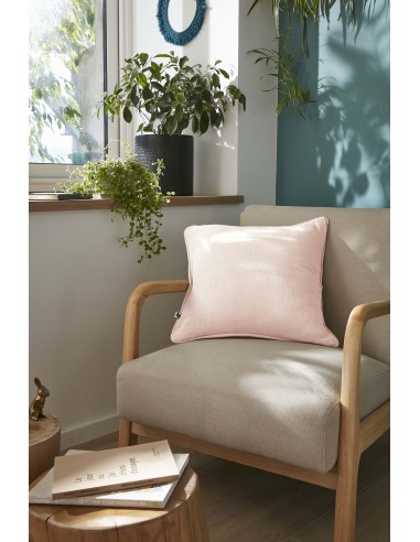 Coussin déhoussable avec passepoil...