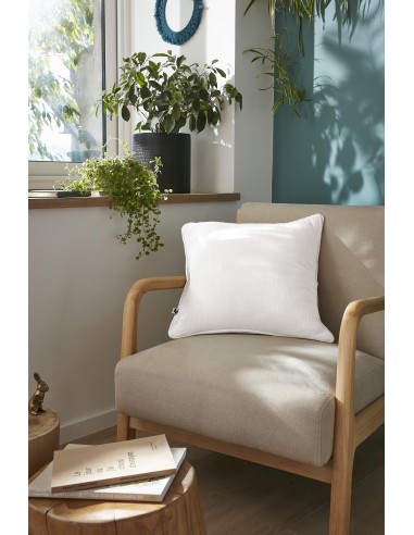 Coussin déhoussable avec passepoil...
