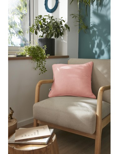 Coussin déhoussable avec passepoil...