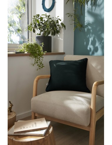 Coussin déhoussable avec passepoil...
