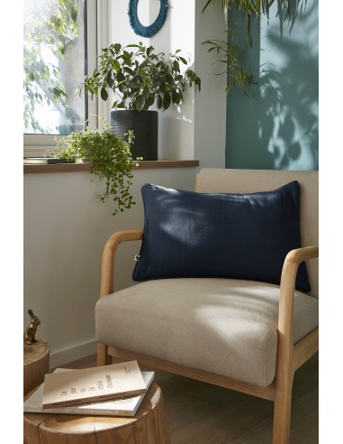 Coussin déhoussable avec passepoil...