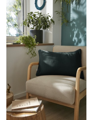 Coussin déhoussable avec passepoil...