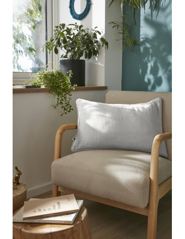 Coussin déhoussable avec passepoil...