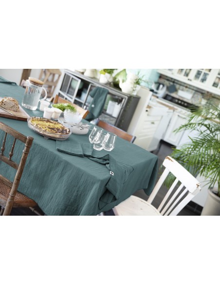 Nappe de table "Gaïa" 150 x 250 cm "Gaze de Coton" l'Effet Papillon