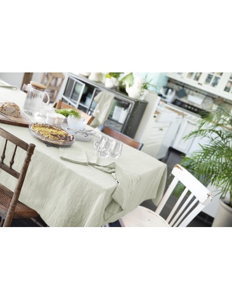 Nappe de table "Gaïa" 150 x 250 cm "Gaze de Coton" l'Effet Papillon