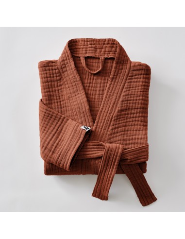 Peignoir kimono mixte Gaze de coton...