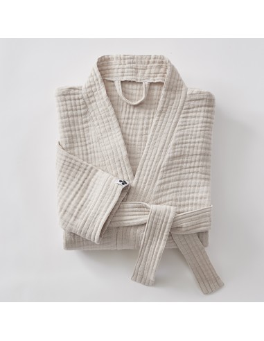 Peignoir kimono mixte Gaze de coton...