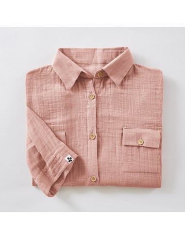 Tunique chemise "Gaïa" Gaze de Coton...