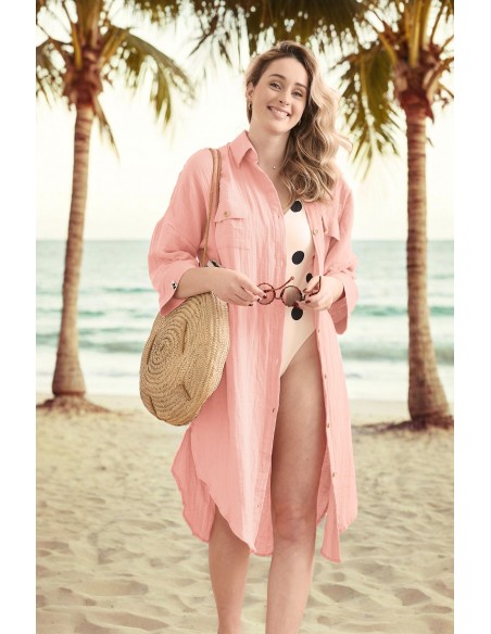 Tunique chemise "Gaïa" Gaze de Coton l'Effet Papillon