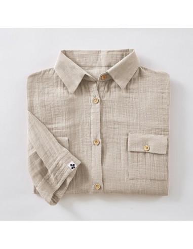 Tunique chemise "Gaïa" Gaze de Coton...