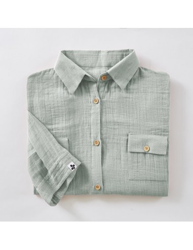 Tunique chemise "Gaïa" Gaze de Coton...