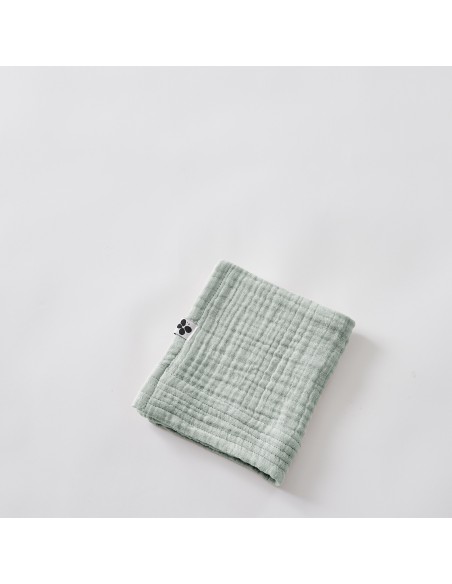 Serviette invité 30 x 50 cm Gaze de coton unie Gaïa l'Effet Papillon