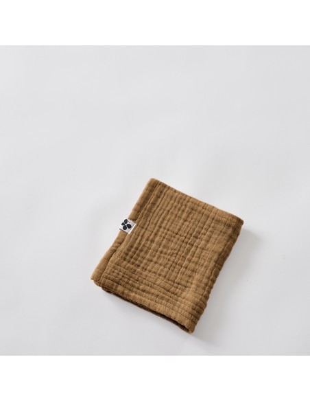 Serviette invité 30 x 50 cm Gaze de coton unie Gaïa l'Effet Papillon