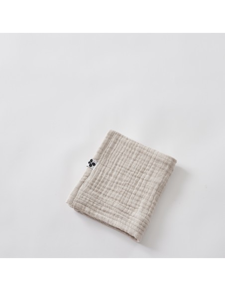 Serviette invité 30 x 50 cm Gaze de coton unie Gaïa l'Effet Papillon