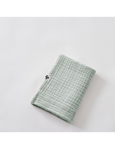 Serviette de toilette 50 x 90 cm Gaze de coton unie Gaïa l'Effet Papillon