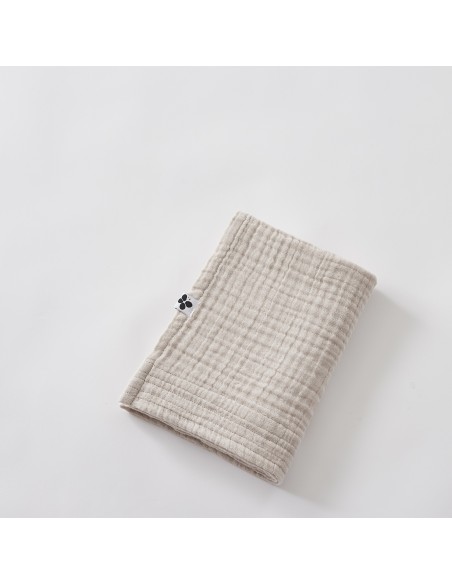 Serviette de toilette 50 x 90 cm Gaze de coton unie Gaïa l'Effet Papillon