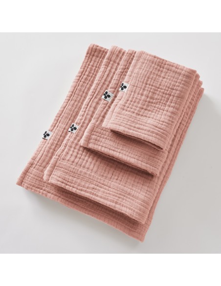 Drap de douche 70 x 130 cm Gaze de coton unie Gaïa l'Effet Papillon