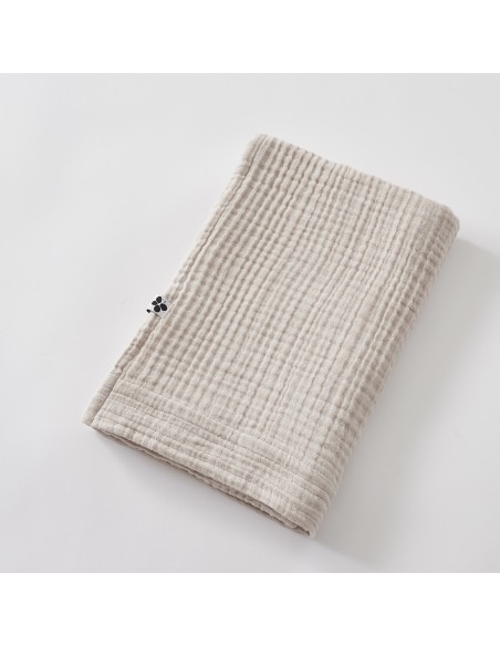 Drap de douche 70 x 130 cm Gaze de coton unie Gaïa l'Effet Papillon