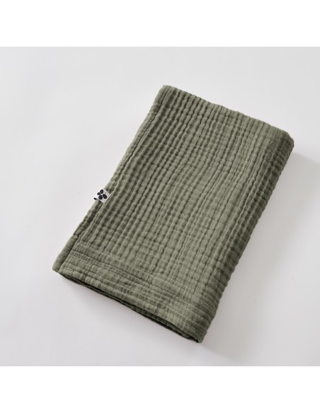 Drap de douche 70 x 130 cm Gaze de coton unie Gaïa l'Effet Papillon